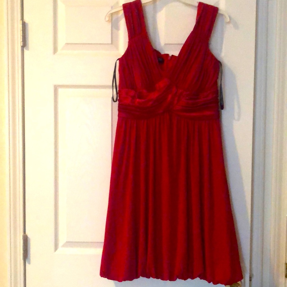 Red dress size 8
